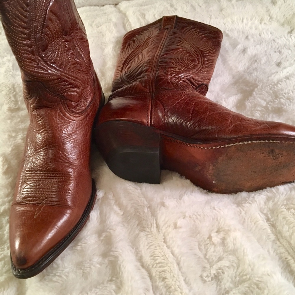 *Brand New* Authentic leather cowboy boots🐴